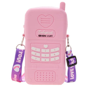 Fun Jelly Phone Style Shoulder Bag for Women