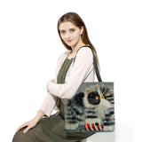 Animal Cat Print Tote Bag Eco Friendly Women Shoulder Bag