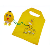 Foldable Shopping Bag Dog Panda Shape Reusable Tote Bags