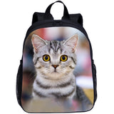Dog Printing Toddler School Bag 13 Inch Preschool Backpack