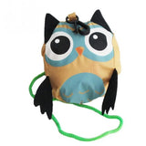 Owl Shape Folding Shopping Bag Eco Friendly Ladies Gift Foldable Reusable Tote B