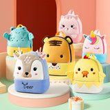 3D Cartoon Plush Animal Preschool Bag Baby Backpack