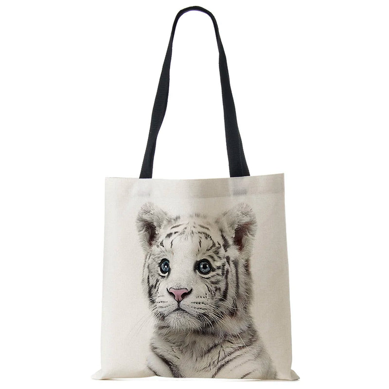 Animal Print Women Handbag Tote Shoulder Bag Large Capacity