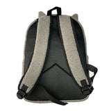Totoro Backpack Gray Plush School Bag Book Bag with Laptop Compartment