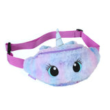 Cartoon Unicorn Fanny Pack Girls Waist Bag Kids Coin Purse