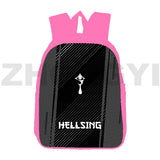 Hellsing 3D Japan Harajuku Backpacks for Women 12/16 Inch