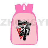 Hellsing 3D Japan Harajuku Backpacks for Women 12/16 Inch