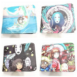 Spirited Away Makkuro Kurosuke Wallet Short PU Purse Cosplay Gift