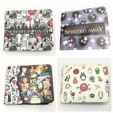Spirited Away Makkuro Kurosuke Wallet Short PU Purse Cosplay Gift
