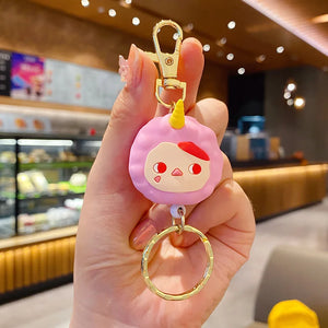 Anime Unicorn Clown Keychain Retractable Portable Multifunctional Key Chain