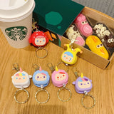 Anime Unicorn Clown Keychain Retractable Portable Multifunctional Key Chain