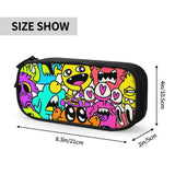 Moriah Elizabeth Pen Box Student School Anime Zipper Pen Bag Stationery Gift
