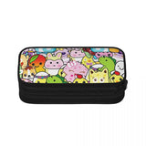 Moriah Elizabeth Pen Box Student School Anime Zipper Pen Bag