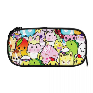 Moriah Elizabeth Pen Box Student School Anime Zipper Pen Bag