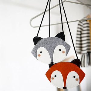 Small Fox Shoulder Chain Bag for Kids