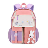Girls' Cartoon School Bag Anti-theft Nylon Rucksack