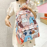 Animal Print School Bags for Girls Ladies Shoulder Bag