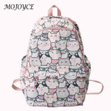 Animal Print Backpack for Girls College Student Travel Daypacks Women