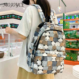 Animal Print Backpack for Girls College Student Travel Daypacks Women