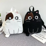 Japanese Girls Cat Student Schoolbag Versatile Backpack