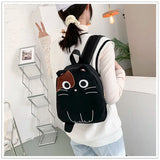Japanese Girls Cat Student Schoolbag Versatile Backpack