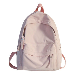 Nylon Backpack for Teens Student School Bag