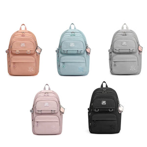 Nylon School Backpack for Teenagers Female Rucksack