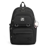 Nylon School Backpack for Teenagers Female Rucksack