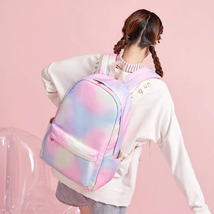 Rainbow Backpack Lunch Tote Pencil Bag School Bag for Teens
