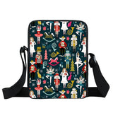 Ballet Dancing Women Handbag Messenger Bag Portable Crossbody Bags