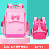 Bow Kids School Bags Primary School Backpack For Girls