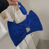 Sweet Chains Crossbody Bag for Women with Bow Detail
