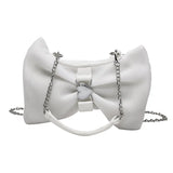 Sweet Chains Crossbody Bag for Women with Bow Detail