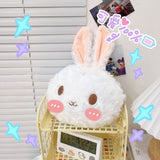 Bunny Shoulder Bag for Women Large Capacity Totes Soft Shopp