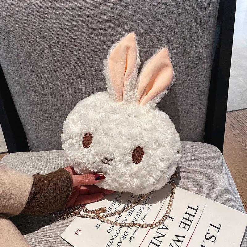 Bunny Shoulder Bag for Women Large Capacity Totes Soft Shopp