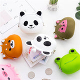 Candy Cartoon Animal Silicone Coin Bag Women Small Wallet