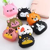 Candy Cartoon Animal Silicone Coin Bag Women Small Wallet