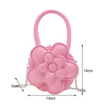 Candy Flower Crossbody Bag Handbags Portable Shoulder Bag