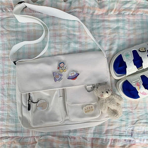 Canvas Bag Wild Student Women Handbags Shoulder Bag Female Japanese Harajuku