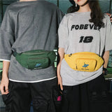 Women's Canvas Belt Bag Chest Crossbody Street Pack