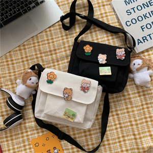 Canvas Small Bag Female Harajuku Diagonal Bag Student Girl