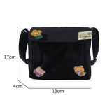 Canvas Small Bag Female Harajuku Diagonal Bag Student Girl