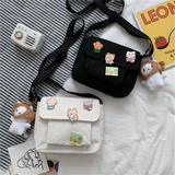 Canvas Small Bag Female Harajuku Diagonal Bag Student Girl
