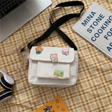 Canvas Small Bag Female Harajuku Diagonal Bag Student Girl