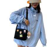 Canvas Small Bag Harajuku Diagonal Bag Student Shoulder Bag Women Purse