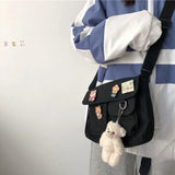 Canvas Small Bag Harajuku Diagonal Bag