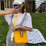 Canvas Small Bag Female Cross-body Tote Student Girl Shoulder Messenger
