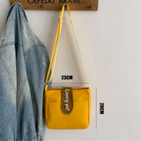 Canvas Small Bag Female Cross-body Tote Student Girl Shoulder Messenger