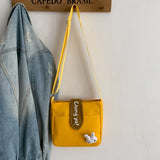 Canvas Small Bag Female Cross-body Tote Student Girl Shoulder Messenger