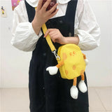 Japanese Cartoon Crossbody Bags for Girls Messenger Bag Clutch Purse